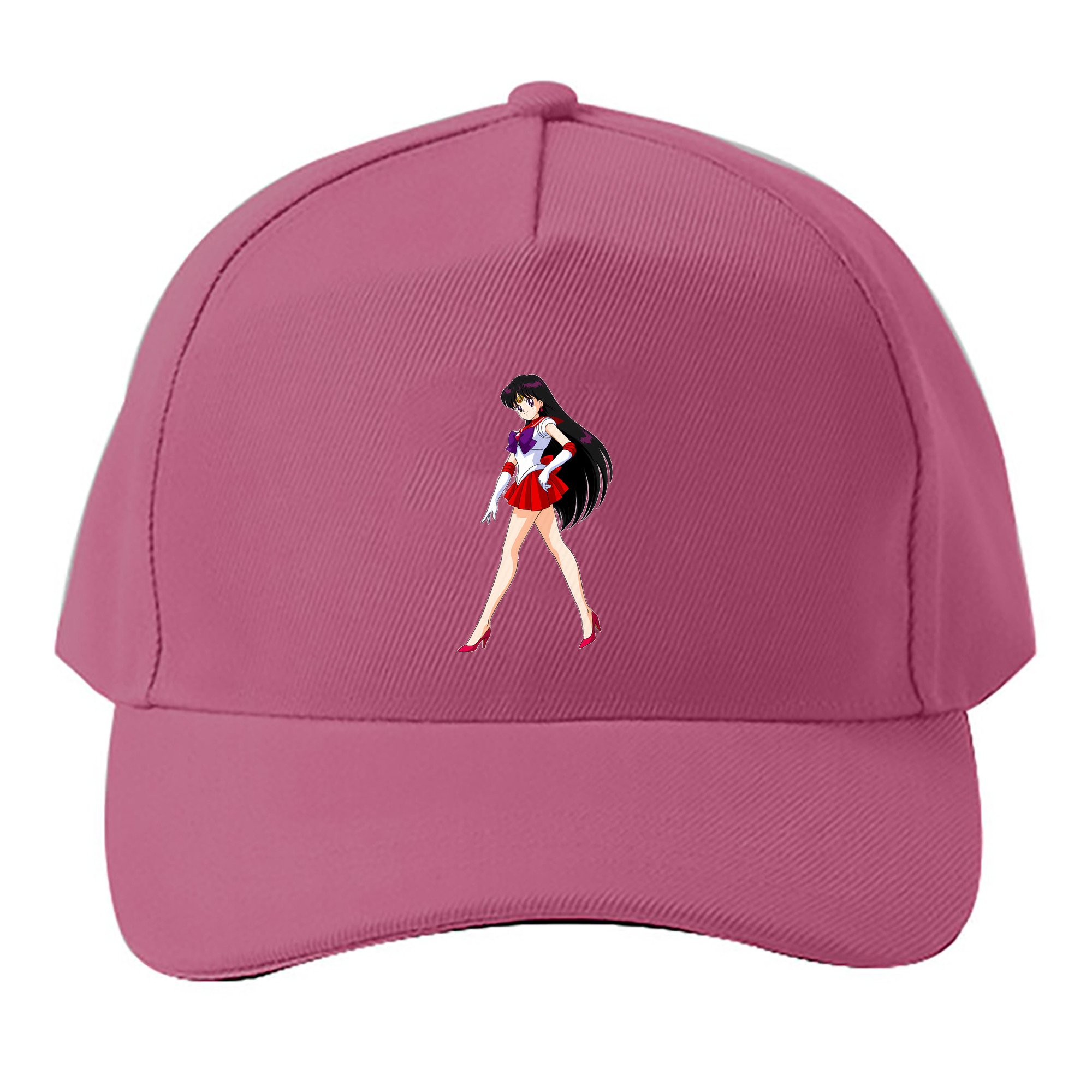 （画像用） 美少女戦士セーラームーン 火野レイ ひの レイ Sailor Moon Hino Rei （セーラーマーズ,Sailor Mars） ベースボールキャップ 綿100％ 男女兼用 帽子 スポーツ